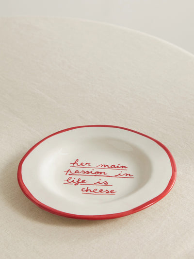 Laetitia Rouget 20cm ceramic dessert plate at Collagerie