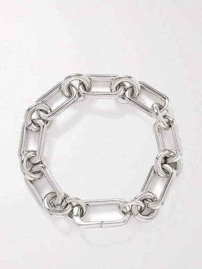 Laura Lombardi Cresca recycled platinum-plated bracelet at Collagerie