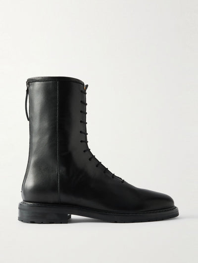 Legres 08 leather ankle boots at Collagerie
