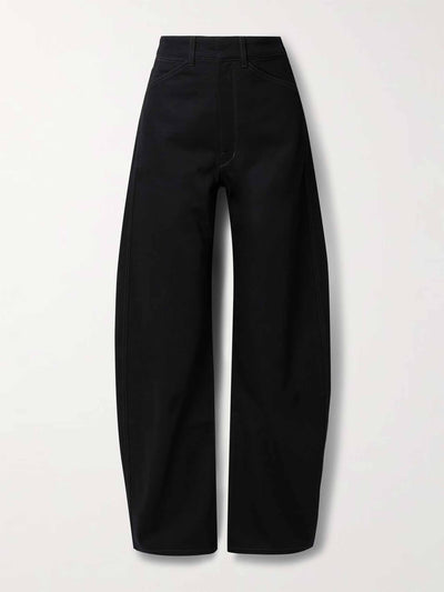 Lemaire High-rise wide-leg jeans at Collagerie