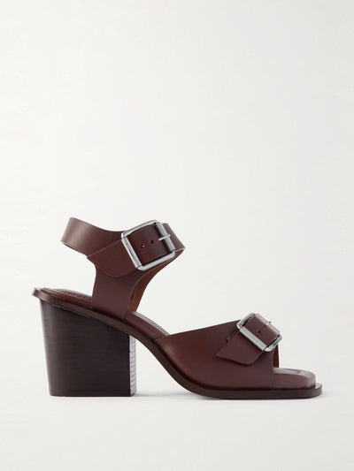 Lemaire Leather sandals at Collagerie