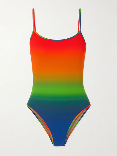 Lido Trentasei dégradé swimsuit at Collagerie