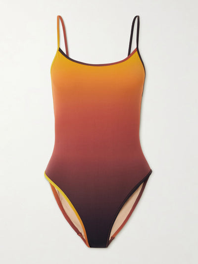 Lido Trentasei Negroni printed swimsuit at Collagerie