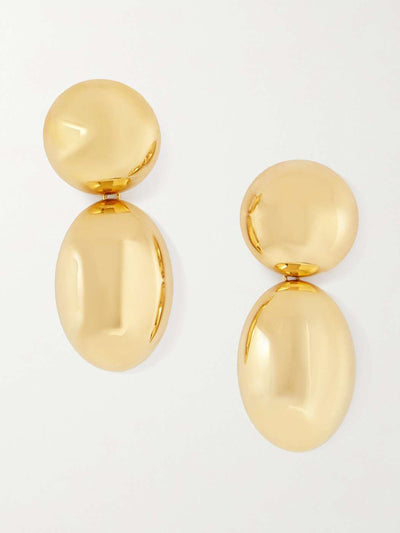 Lie Studio The Klara gold-plated earrings at Collagerie