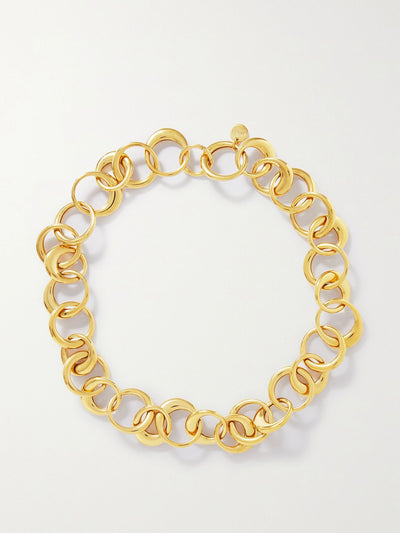 Lié Studio The Laura gold-plated necklace at Collagerie