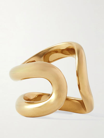 Lié Studio The Alma gold-tone ring at Collagerie