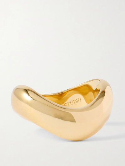 Lié Studio The Ivalo gold-plated ring at Collagerie