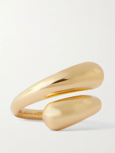 Lie Studio The Victoria gold-plated ring at Collagerie