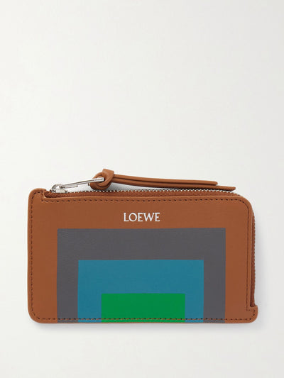 Loewe Printed leather cardholder at Collagerie