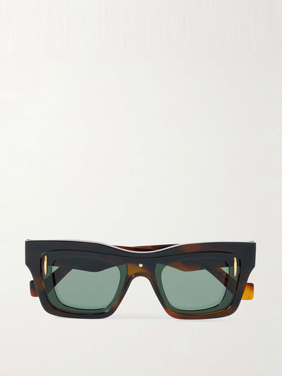 Loewe Eyewear Square-frame tortoiseshell acetate sunglasses at Collagerie