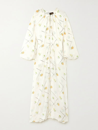 Loewe Paula'S Ibiza Floral maxi dress at Collagerie