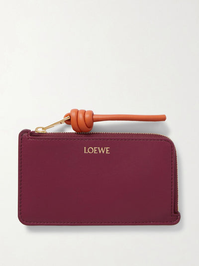 Loewe Knot leather cardholder at Collagerie