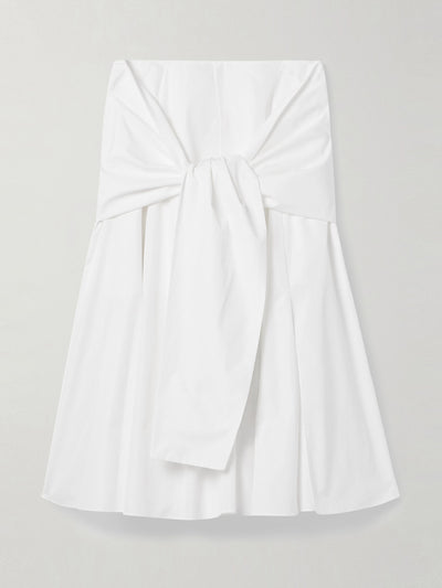 Loewe Layered cotton-poplin midi skirt at Collagerie