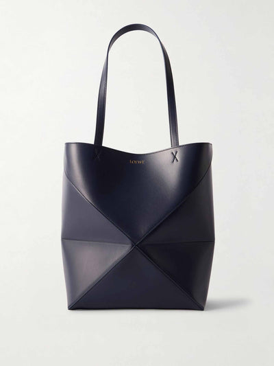 Loewe Puzzle Fold convertible medium leather tote at Collagerie