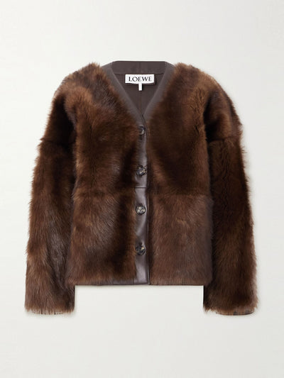 Loewe Shearling jacket at Collagerie