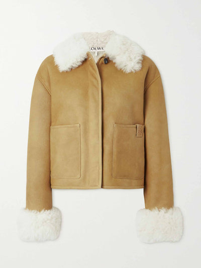 Loewe Shearling jacket at Collagerie