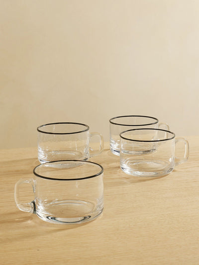 Louise Roe X Sophia Roe S.R Collection Bubble glass cups (set of 4) at Collagerie