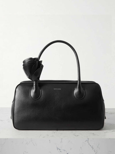 Magda Butrym Appliquéd leather tote at Collagerie