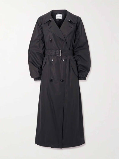 Marant Étoile Calcilda cotton-blend trench coat at Collagerie