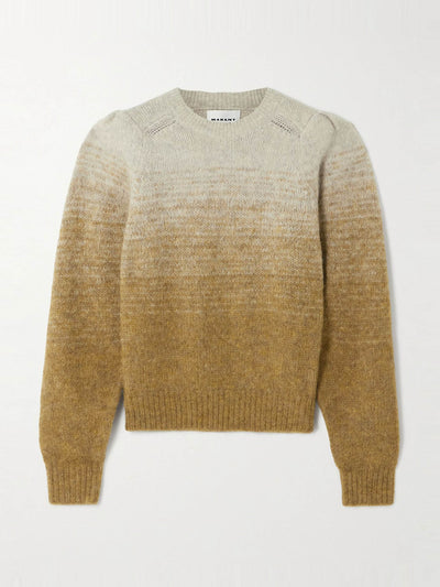 Marant Étoile Peyton ombré baby alpaca-blend sweater at Collagerie