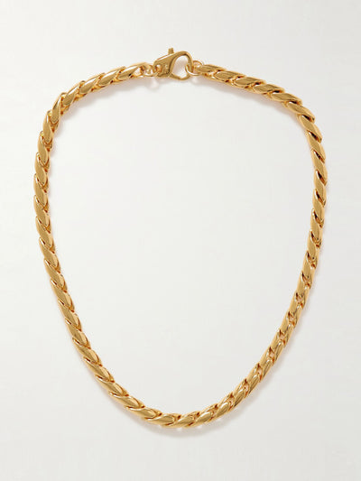 Martha Calvo Mercer gold-plated necklace at Collagerie