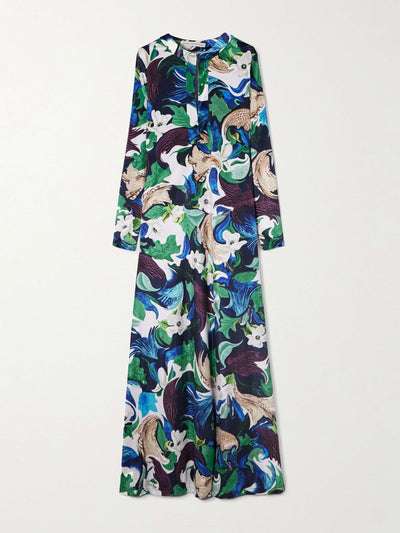 Mary Katrantzou Carrington printed jersey maxi dress at Collagerie