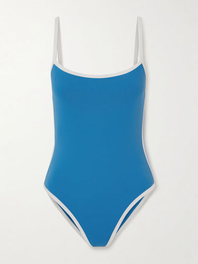 Marysia Ligne two-tone swimsuit at Collagerie