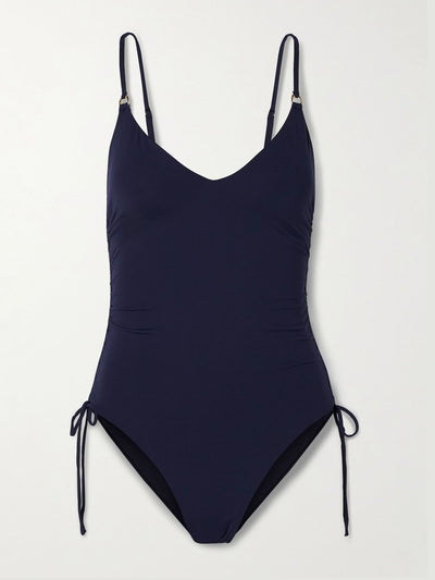 Melissa Odabash Havana tie-detailed ruched swimsuit at Collagerie