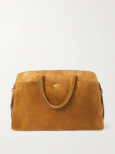 Métier Private Eye suede tote at Collagerie