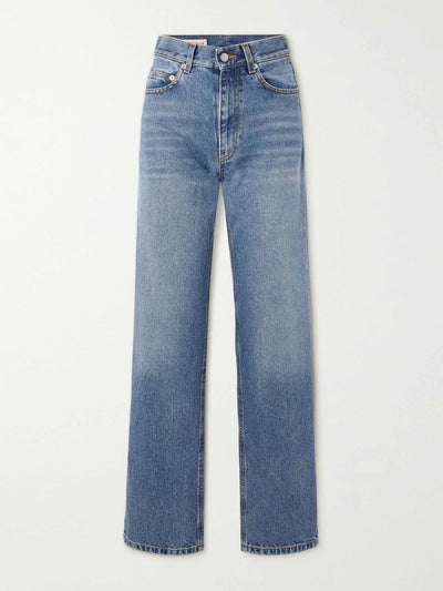 Molly Goddard Lily high-rise wide-leg jeans at Collagerie