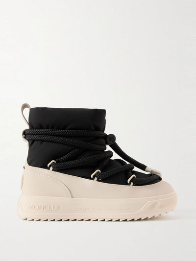 Moncler Monpulse padded shell ankle boots at Collagerie