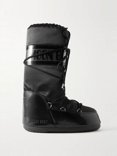 Moon Boot Icon Glance shell and PVC snow boots at Collagerie