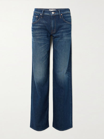 Mother Mid-rise wide-leg jeans at Collagerie