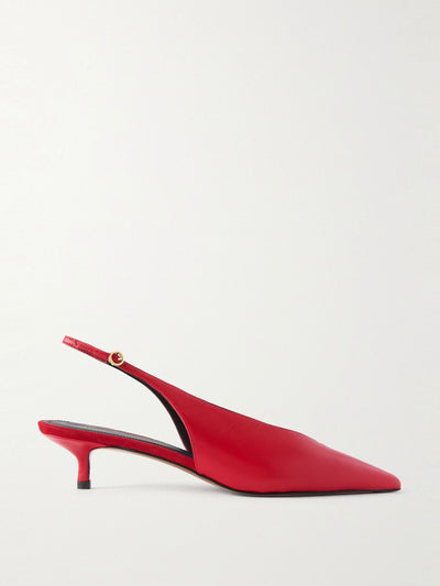 NEOUS Diske leather slingback pumps at Collagerie