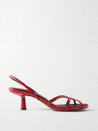 Neous Ibor leather slingback sandals at Collagerie