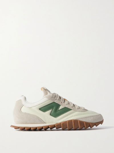 New Balance RC30 leather and suede sneakers at Collagerie