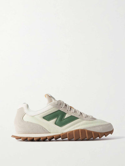 New Balance RC30 leather and suede sneakers at Collagerie