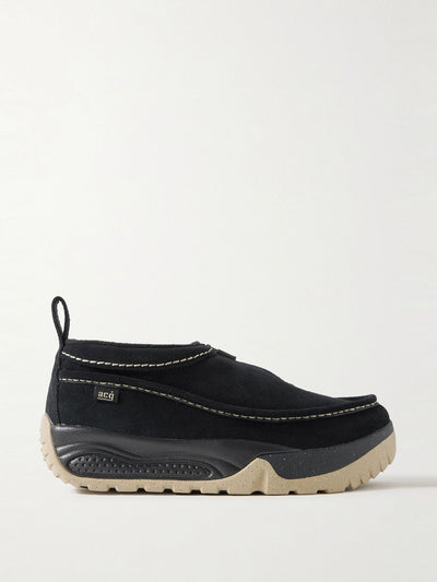 Nike ACG Izy rubber-trimmed suede sneakers at Collagerie