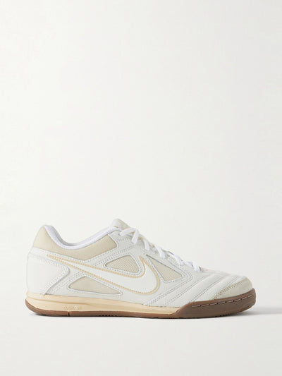Nike Gato suede-trimmed mesh and leather sneakers at Collagerie