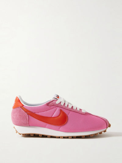 Nike LD-1000 leather and brushed suede-trimmed mesh sneakers at Collagerie