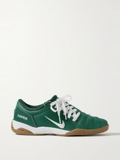 Nike Total 90 cracked-leather sneakers at Collagerie