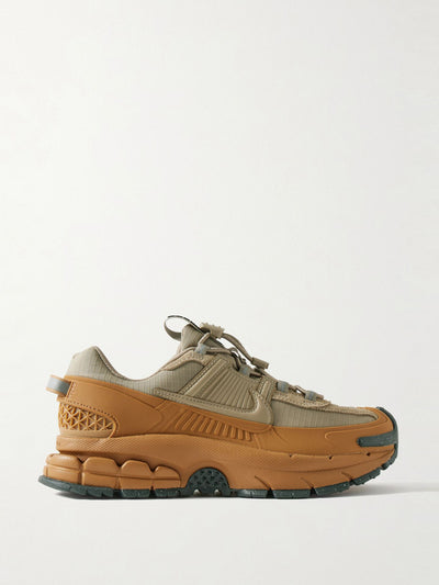 Nike Zoom Vomero Roam leather and suede-trimmed rubber and ripstop sneakers at Collagerie