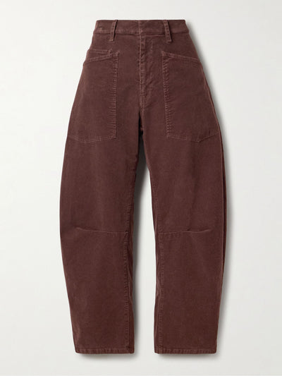 Nili Lotan Shon cotton-blend corduroy tapered pants at Collagerie