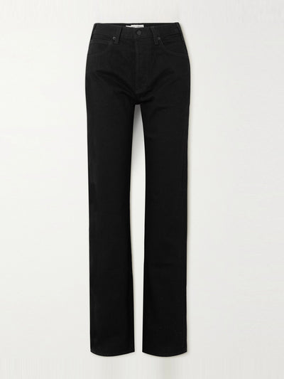 Nili Lotan Smith high-rise straight-leg jeans at Collagerie