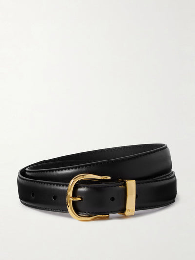 Nili Lotan Louise leather belt at Collagerie