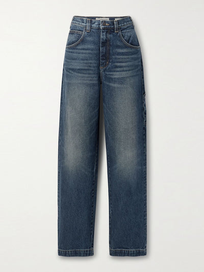 Nili Lotan High-rise straight leg jeans at Collagerie