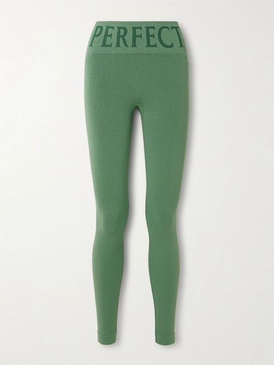 Perfect Moment Ribbed thermal modal-blend leggings at Collagerie