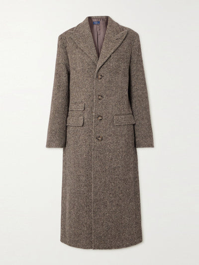 Polo Ralph Lauren Herringbone wool coat at Collagerie