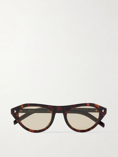 Prada Eyewear D-frame tortoiseshell acetate sunglasses at Collagerie