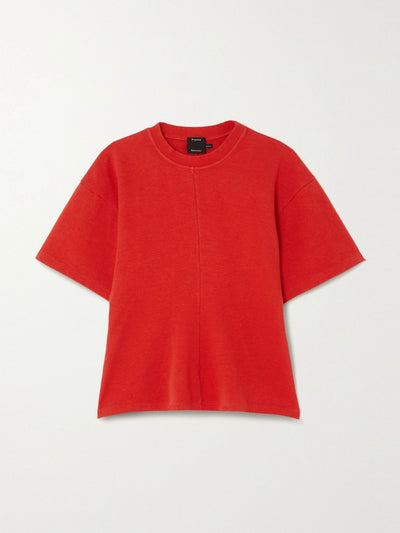 Proenza Schouler Red t-shirt at Collagerie